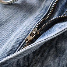 Load image into Gallery viewer, High Waist Denim Shorts Women Streetwear Casual