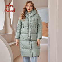 Load image into Gallery viewer, Down Jacket Winter Warm Long Coat Parkas