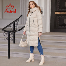Load image into Gallery viewer, Coat Long Oversized Fashion Stitching