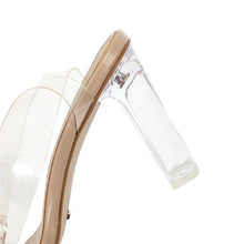 Load image into Gallery viewer, Newest Rome Style Shoes Ladies Transparent High Heels - Sophornlilly