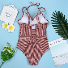 Load image into Gallery viewer, Attractive Women Sexy Halter Swimsuit Bathing Suit
