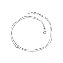 Load image into Gallery viewer, Sterling Silver Fine Jewelry 2Rows Multi layers