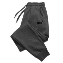 Load image into Gallery viewer, Autumn And Winter Fleece Men's Clothing Trousers Fashion Drawstring
