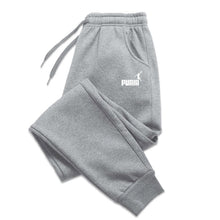 Load image into Gallery viewer, Autumn And Winter Fleece Men's Clothing Trousers Fashion Drawstring