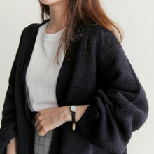 Load image into Gallery viewer, Women Cardigans Sweater Long Sleeve Loose Knitted - Sophornlilly