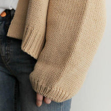 Load image into Gallery viewer, Women Cardigans Sweater Long Sleeve Loose Knitted - Sophornlilly