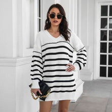 Load image into Gallery viewer, Casual Mini Sweater Dress