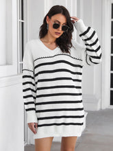 Load image into Gallery viewer, Casual Mini Sweater Dress