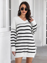 Load image into Gallery viewer, Casual Mini Sweater Dress