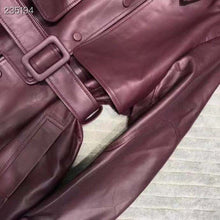 Load image into Gallery viewer, Autumn Genuine Leather Jacket Fashion Real Sheepskin