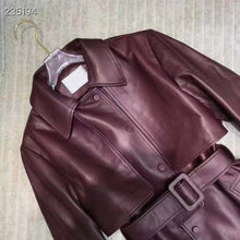 Load image into Gallery viewer, Autumn Genuine Leather Jacket Fashion Real Sheepskin
