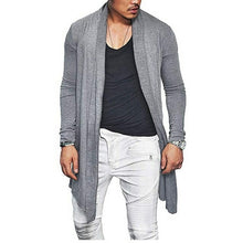 Load image into Gallery viewer, Autumn  Stylish Men Knitted Cardigan Slim Fit Pleated Long Sleeve