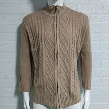 Load image into Gallery viewer, Men's sweater Cardigan solid