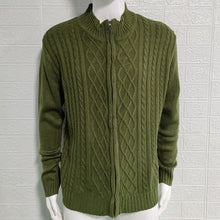 Load image into Gallery viewer, Men's sweater Cardigan solid
