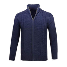 Load image into Gallery viewer, Men's sweater Cardigan solid