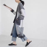 Women's Knitted Cardigan Lazy Breeze Over The Knee