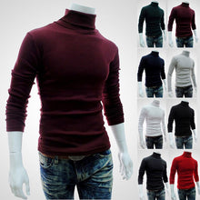 Load image into Gallery viewer, Sweater Turtleneck Solid Color