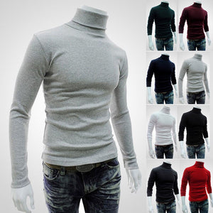 Sweater Turtleneck Solid Color