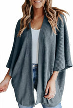 Load image into Gallery viewer, Knitted Cardigan Solid Color Loose Long