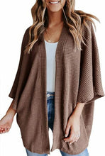 Load image into Gallery viewer, Knitted Cardigan Solid Color Loose Long