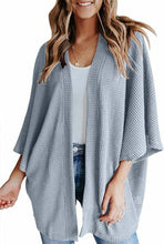 Load image into Gallery viewer, Knitted Cardigan Solid Color Loose Long