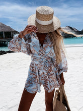 Load image into Gallery viewer, Long Sleeve Sexy Beach Rompers