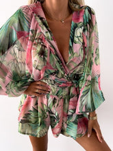 Load image into Gallery viewer, Long Sleeve Sexy Beach Rompers