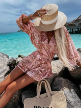 Load image into Gallery viewer, Long Sleeve Sexy Beach Rompers