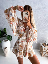 Load image into Gallery viewer, Long Sleeve Sexy Beach Rompers