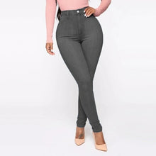 Load image into Gallery viewer, High Waisted Feet Pencil Pants
