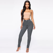 Load image into Gallery viewer, High Waisted Feet Pencil Pants