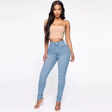 Load image into Gallery viewer, High Waisted Feet Pencil Pants