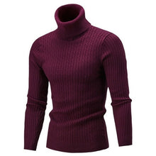 Load image into Gallery viewer, Men's Warm Sweater Long Sleeve Turtleneck