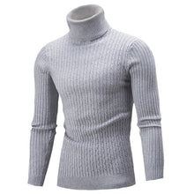 Load image into Gallery viewer, Men's Warm Sweater Long Sleeve Turtleneck