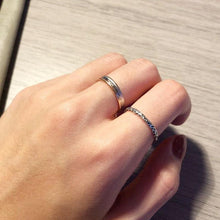 Load image into Gallery viewer, Engraved Pattern Ring Real 925 Sterling Silver Black Tibetan - Sophornlilly
