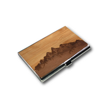 Load image into Gallery viewer, Handmade Wooden Business Card Holder