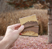 Load image into Gallery viewer, Handmade Wooden Business Card Holder