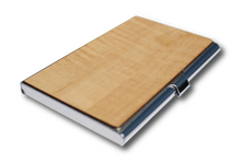 Load image into Gallery viewer, Handmade Wooden Business Card Holder
