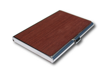 Load image into Gallery viewer, Handmade Wooden Business Card Holder