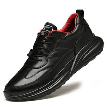 Load image into Gallery viewer, Men's Tennis Sneaker Genuine Cow Leather Leisure Shoes