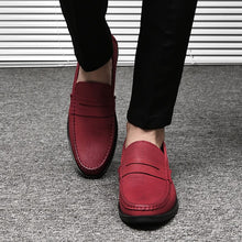 Load image into Gallery viewer, Men's Loafer Genuine Cow Leather
