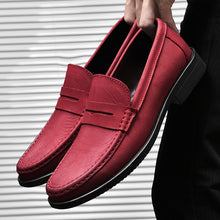 Load image into Gallery viewer, Men's Loafer Genuine Cow Leather
