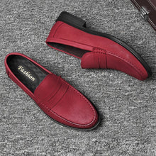 Load image into Gallery viewer, Men's Loafer Genuine Cow Leather