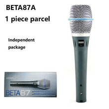 Load image into Gallery viewer, BETA87A Vocal microphone BETA87A condenser supercardioid vocalist