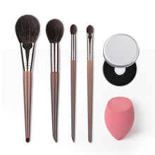 Load image into Gallery viewer, Bethy Beauty 4 Pcs Face Powder Make Up Brush Set Shadow Blending