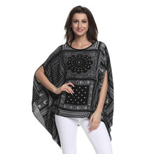Load image into Gallery viewer, Batwing sleeve Blouse