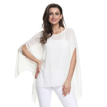 Load image into Gallery viewer, Chiffon Blouse Batwing