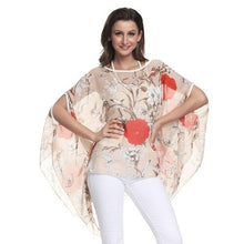 Load image into Gallery viewer, Chiffon Blouse Batwing