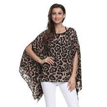 Load image into Gallery viewer, Chiffon Blouse Batwing