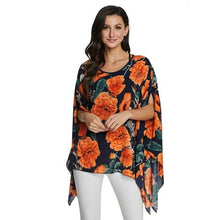 Load image into Gallery viewer, Chiffon Blouse Batwing